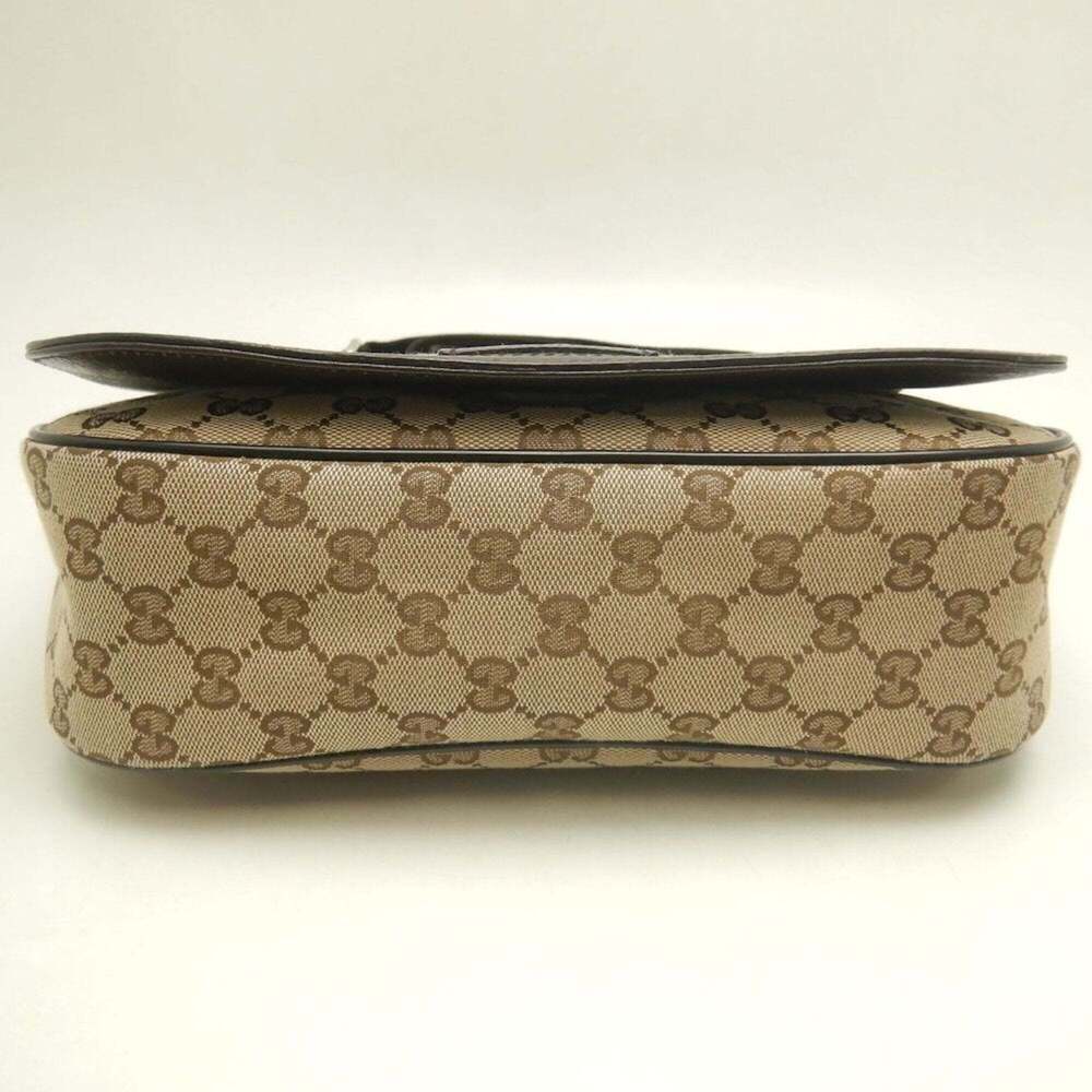 GUCCI Cream Leather Shoulder Bag - Picture 9 of 16